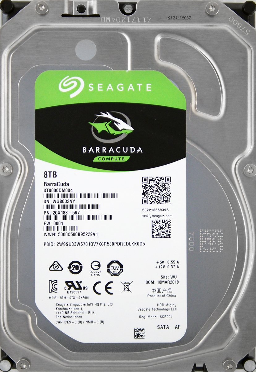 3TB 5400 RPM, Seagate(Barracuda) 3.5 【新品】Seagate製3.5インチHDD
