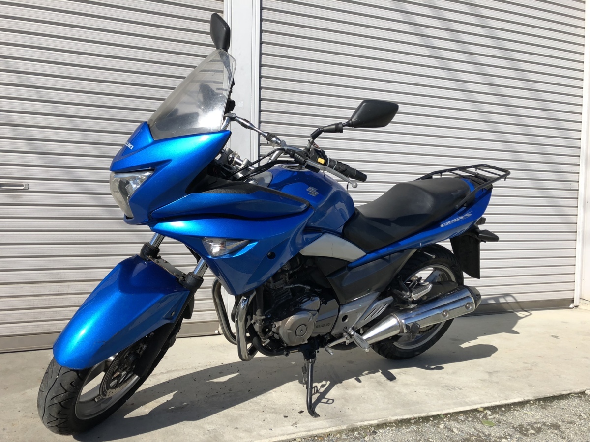 gsx250e ザリ 不動レストアベース 自賠責付き 【公式通販】