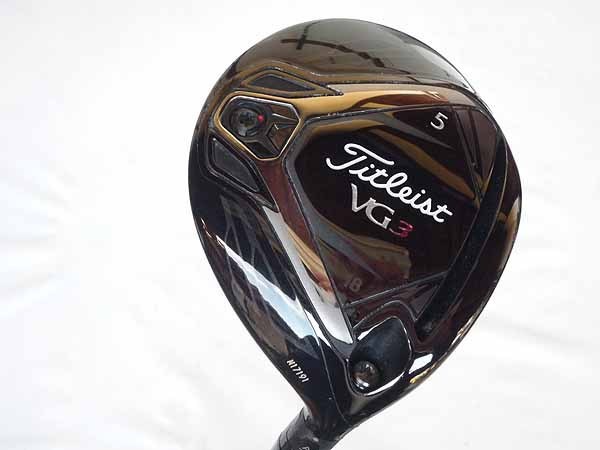 美品 タイトリスト 2018 VG3 フェアウェイウッド VGF 5w 18度 R 日本仕様 レンチ付