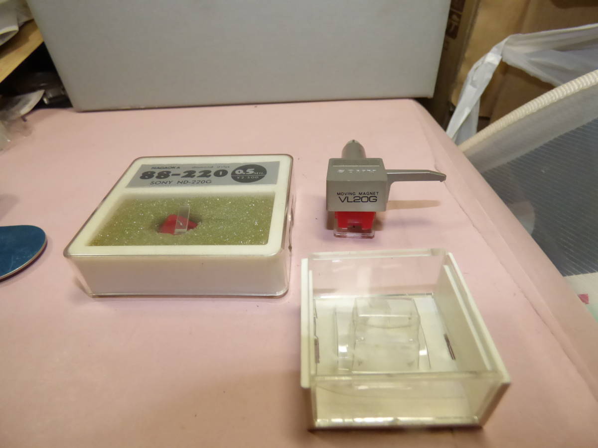 【最新作，得価】 SONY 一体型カートリッジ VL-20G 超 ＋ 交換針2個付(MM)｜売買されたオークション情報、yahooの商品情報をアーカイブ公開 - オークファン MM