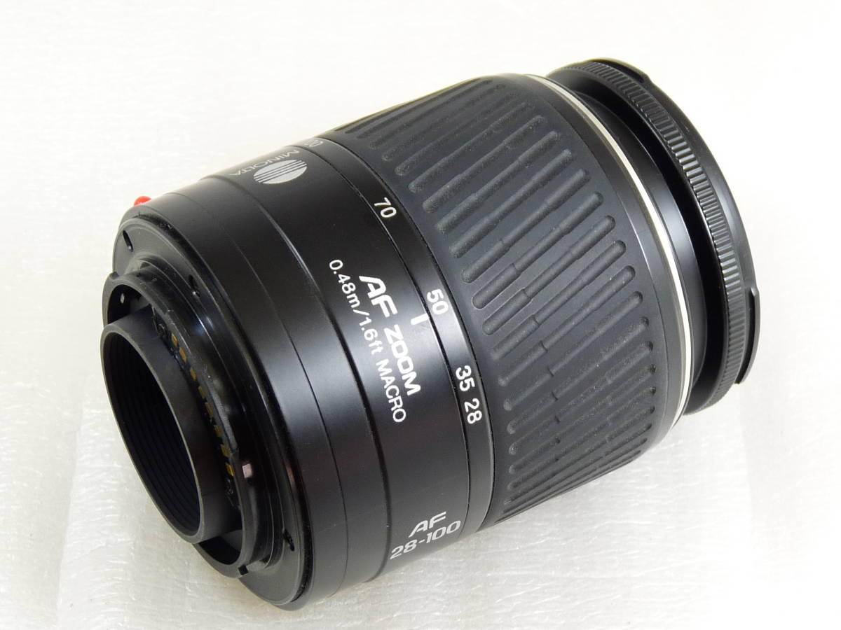 ミノルタ最後のフィルムカメラ α-70 Wズームセット ビデオ付元箱セット