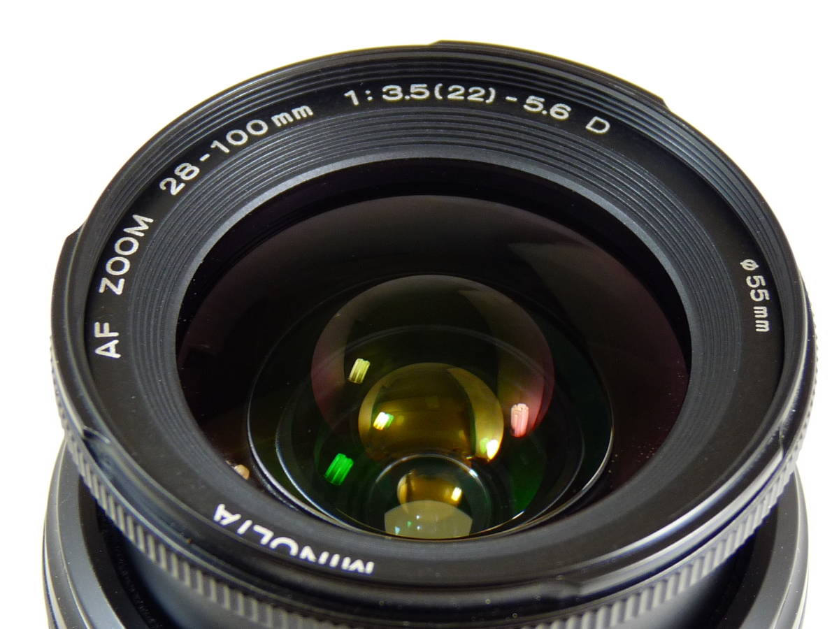 ミノルタ最後のフィルムカメラ α-70 Wズームセット ビデオ付元箱セット