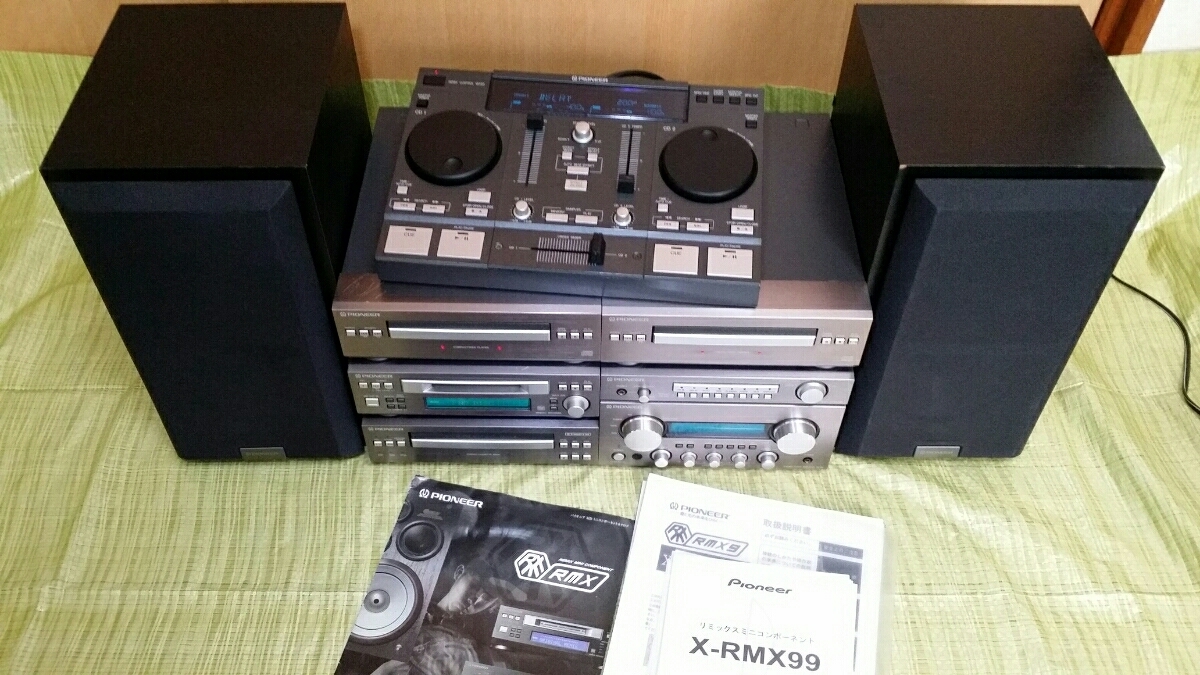 Pioneer X-RMX99 RMX9 DJ付コンポ セット 動作確認済 Pioneer X-RMX99 | DJ RMX9 › セット DJ付コンポ - 動作確認済 新発売
