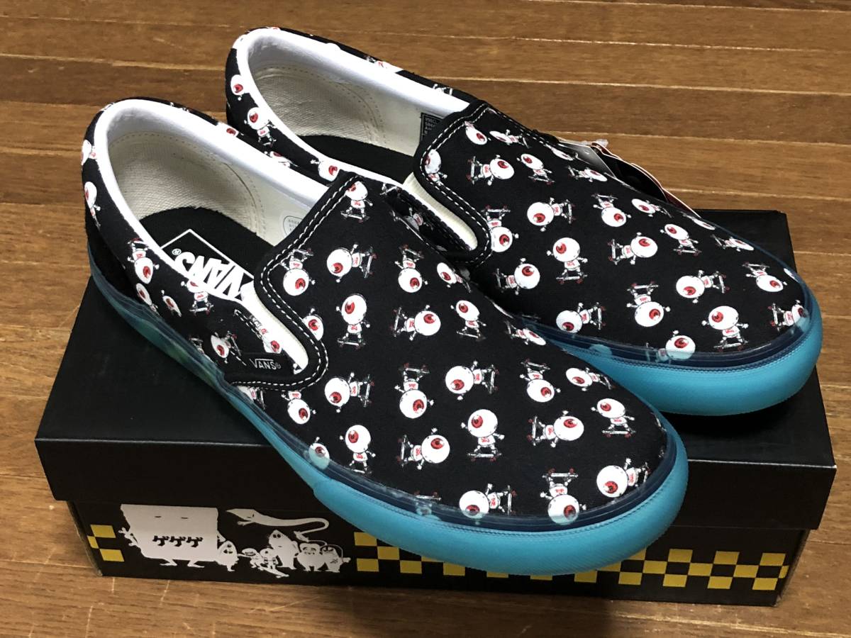 豊富な，低価 VANS ゲゲゲの鬼太郎 第二弾 V98CL GEGEGE SLIP ON バンズ スリッポン 26cm 調布パルコ ゲゲゲのSK8(26.0cm)｜売買されたオークション情報、yahooの商品情報をアーカイブ公開 - オークファン 26.0cm