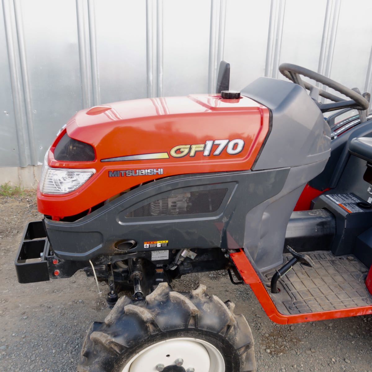 ☆ 中古 17馬力 MITSUBISHI 三菱トラクター GF-170 農業機械☆ 94時間