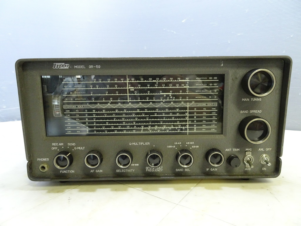 TRIO 通信型受信機　9R-59D TRIO トリオ 真空管式 9R-59 受信機 9R-59D 通信型受信機 - Yahoo