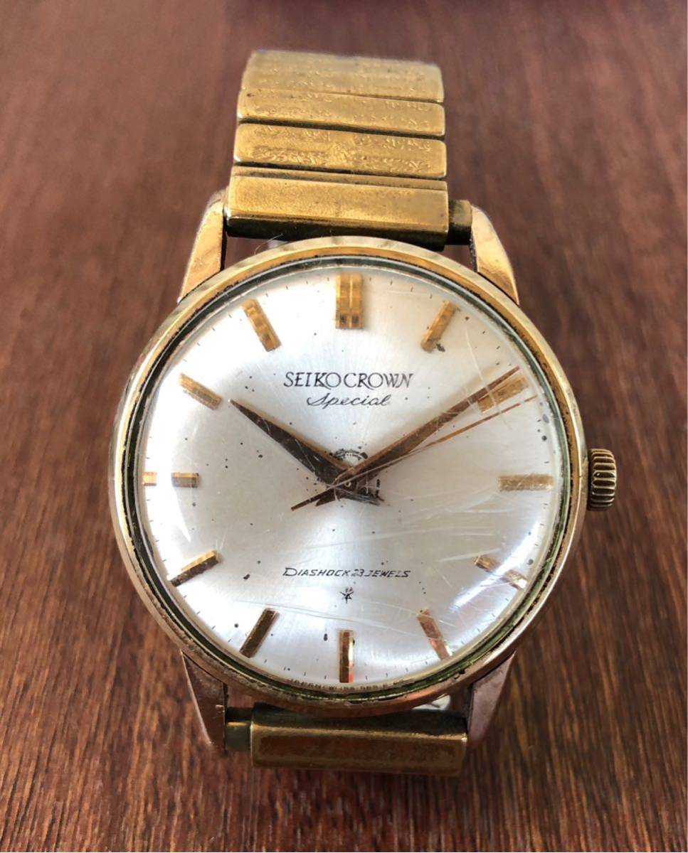 の有名通販サイトやブランド SEIKO CROWN Special DIASHOCK 23石 手