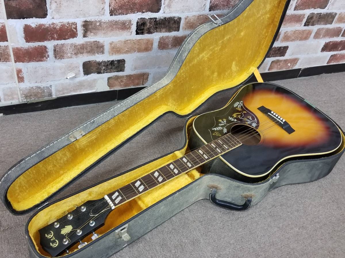 ギター Japanビンテージ 木曽鈴木 tomson D-38