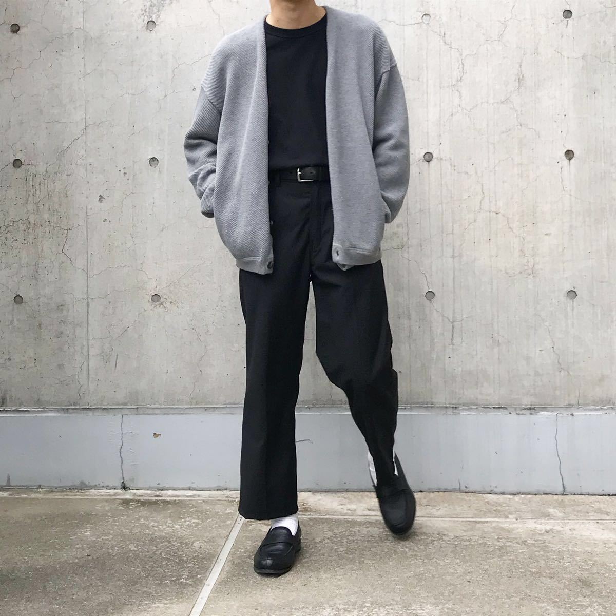 クレプスキュール crepuscule カーディガン グレー カーディガン 