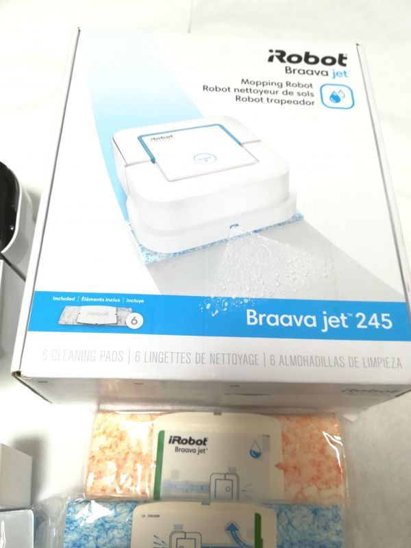 ★お得★最落なし★ 中古 ほぼ新品 iRobot アイロボット Braava jet 240 245 ブラーバ ジェット 240 245 床拭き ロボット