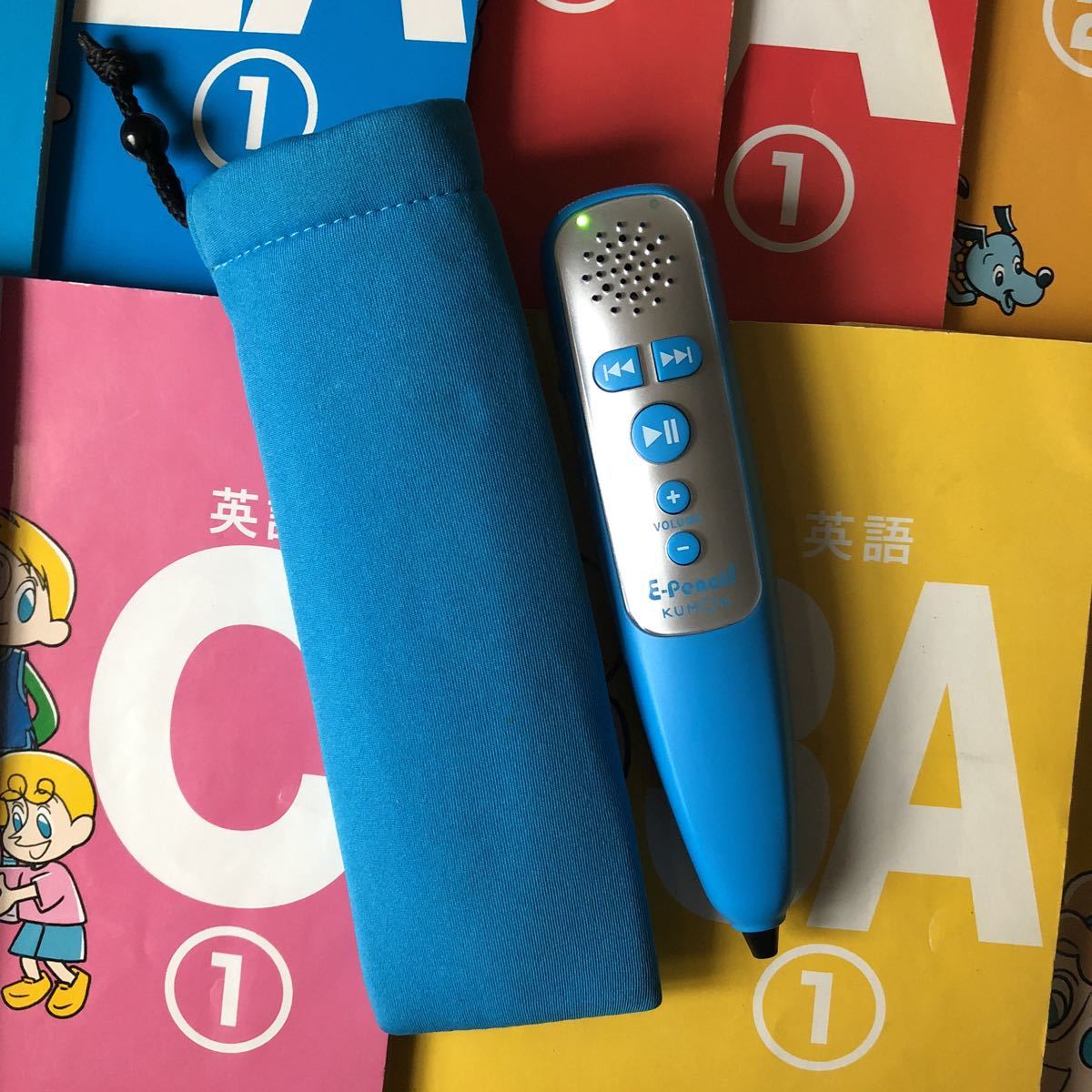 公文　英語教材 8冊とEペンシルセット　書き込みなし！ 公文 イーペンシル くもん KUMON 英語 公式通販 セット 英語テキスト8