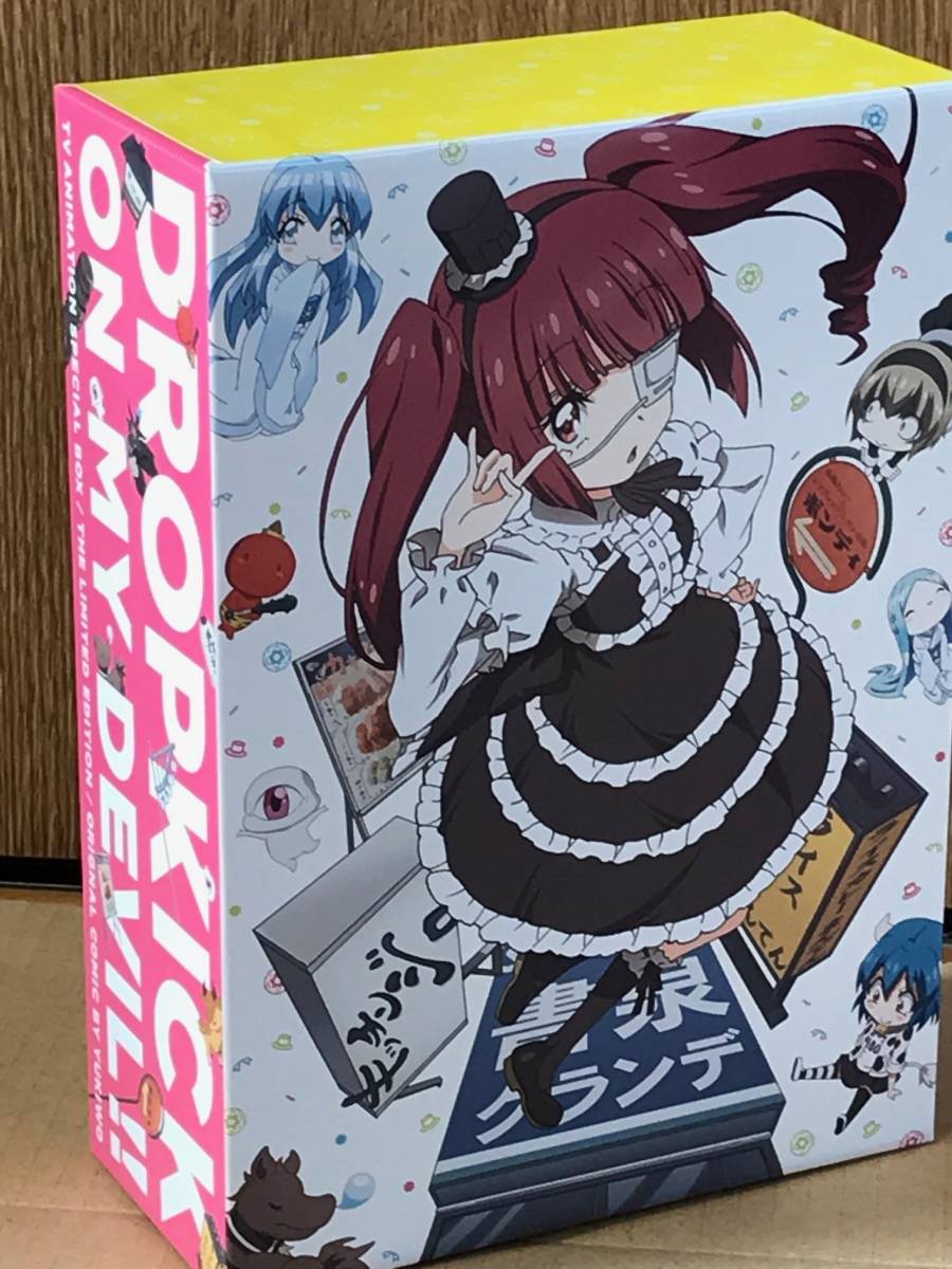 中古】 邪神ちゃんドロップキック Blu-rayBOX 初回限定盤 上下巻セット