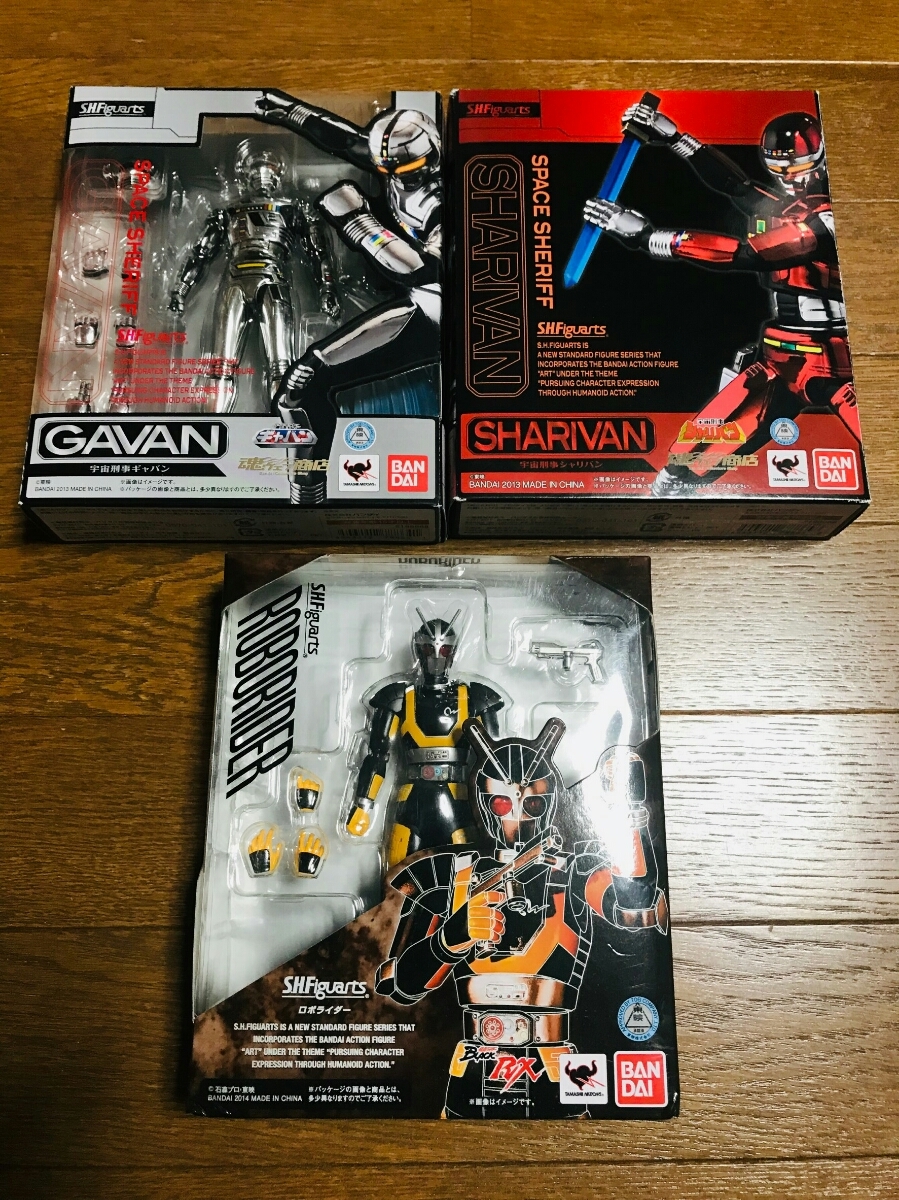 宇宙刑事シャリバン S.H.フィギュアーツ 魂ウェブ 宇宙刑事ギャバン