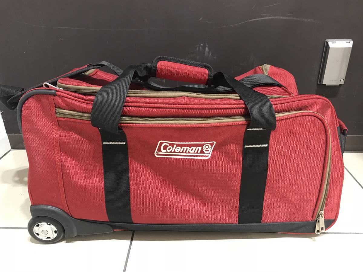 コールマン スーツケース Coleman フレーム フロントオープン 2輪 1円 