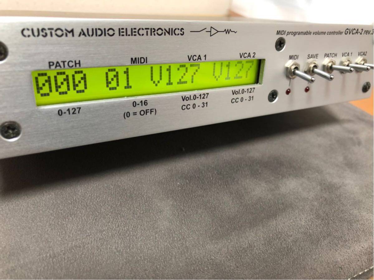 CAE CAJ GVCA-2 rev.3 CUSTOMAUDIOELECTRONICSロゴGVCA-2です 【公式通販】