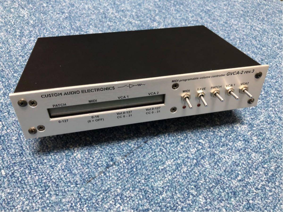CAE CAJ GVCA-2 rev.3 CUSTOMAUDIOELECTRONICSロゴGVCA-2です 【公式通販】