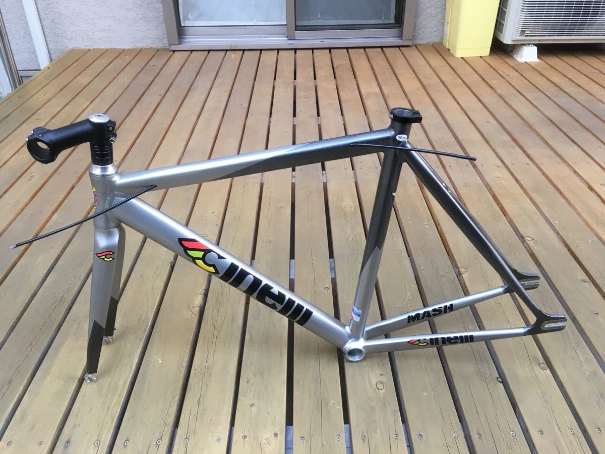 チネリ マッシュ ボルト cinelli mash ピスト フレーム 美品