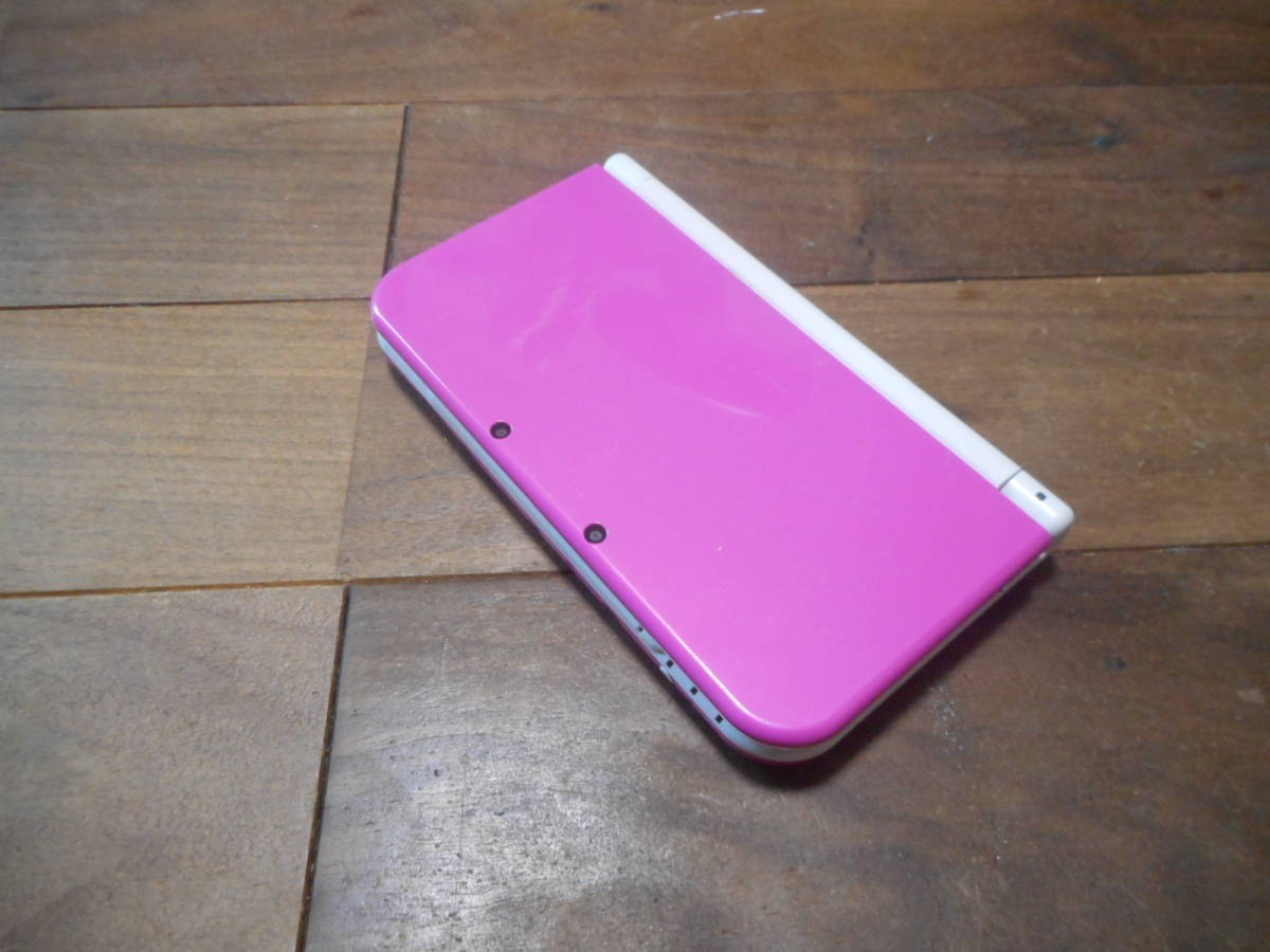 LL 完品・美品Newニンテンドー3DS 3DS 動作品 ピンク×ホワイト本体 