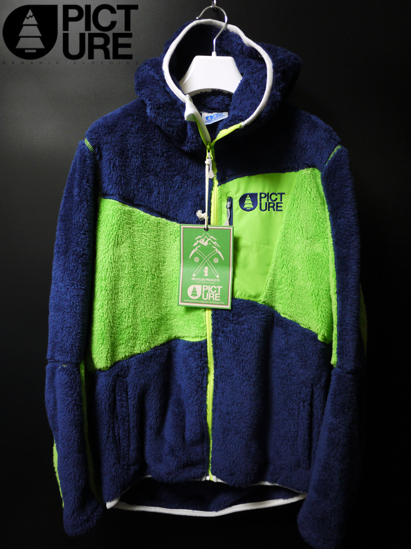 新品 日本未上陸ブランド PICTURE JOURNEY ジャーニー ふわもこフリース DARK BLUE L /キャンプアウトドア