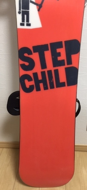 スノーボード STEP CHILD 板150、ビンディング、シューズ25.5、ケース ４点セット_6