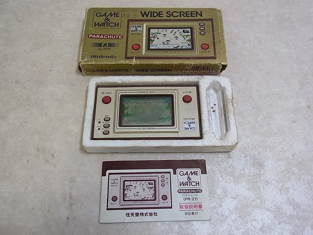 取次店 GAME&WATCH ゲームウォッチ PARACHUTE パラシュート Nintendo