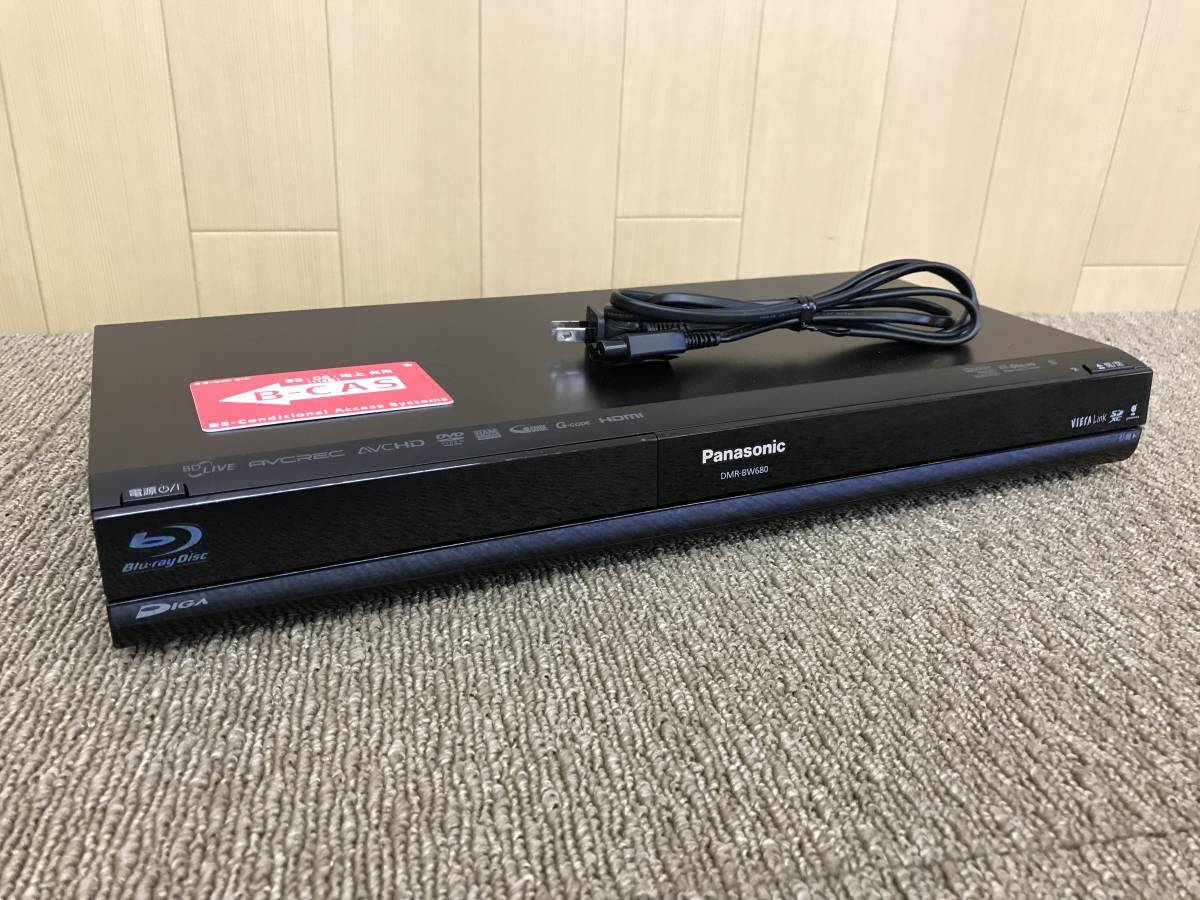 Panasonic PanasonicDIGA ブルーレイレコーダー DMR-BW680 W録画
