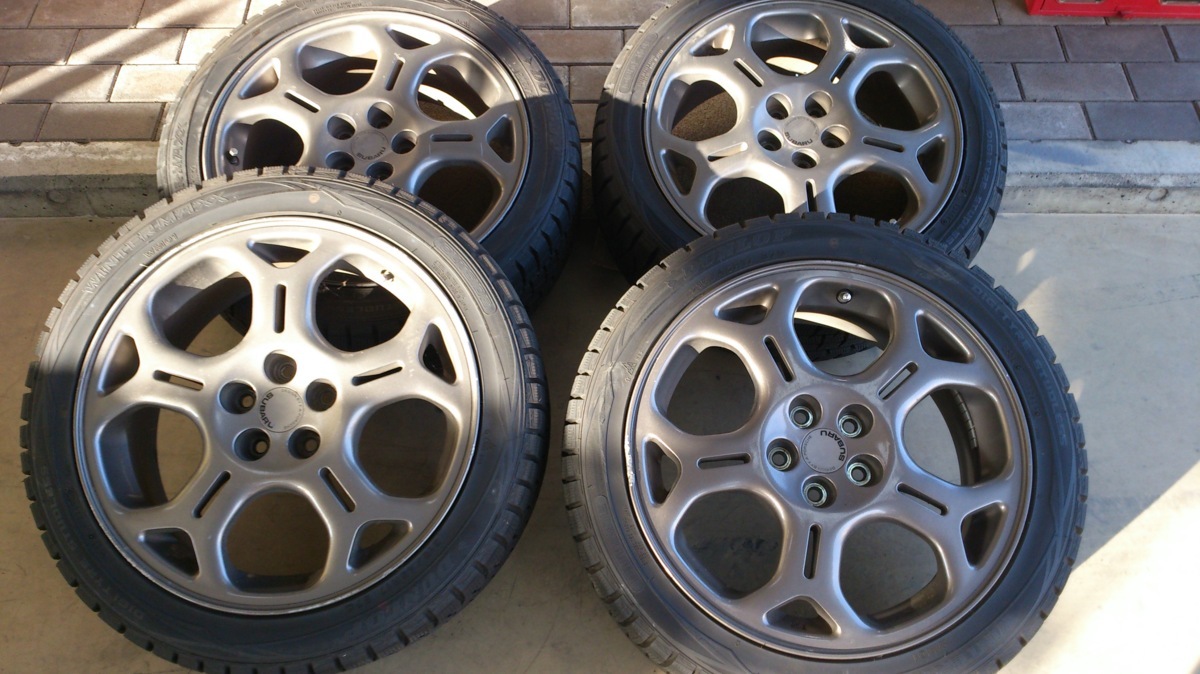 1円スタート スタッドレス ダンロップ WINTERMAXX 215/45/R17 スバル純正ホイール ブリッツェンモデル R529 ...