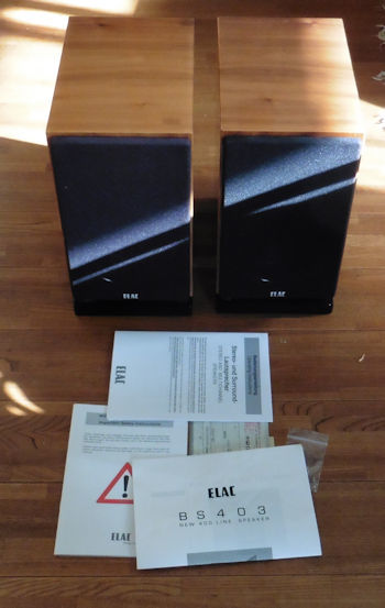 ELAC ブックシェルフ型スピーカー BS403 HGWN ELAC VELA ブック