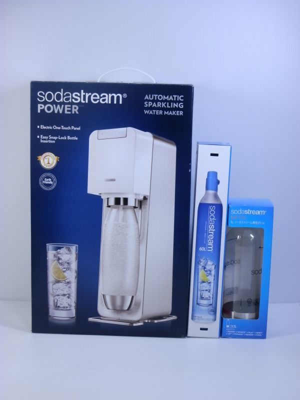 美品/別売・ガスシリンダー・ボトル付】ソーダストリーム スターター