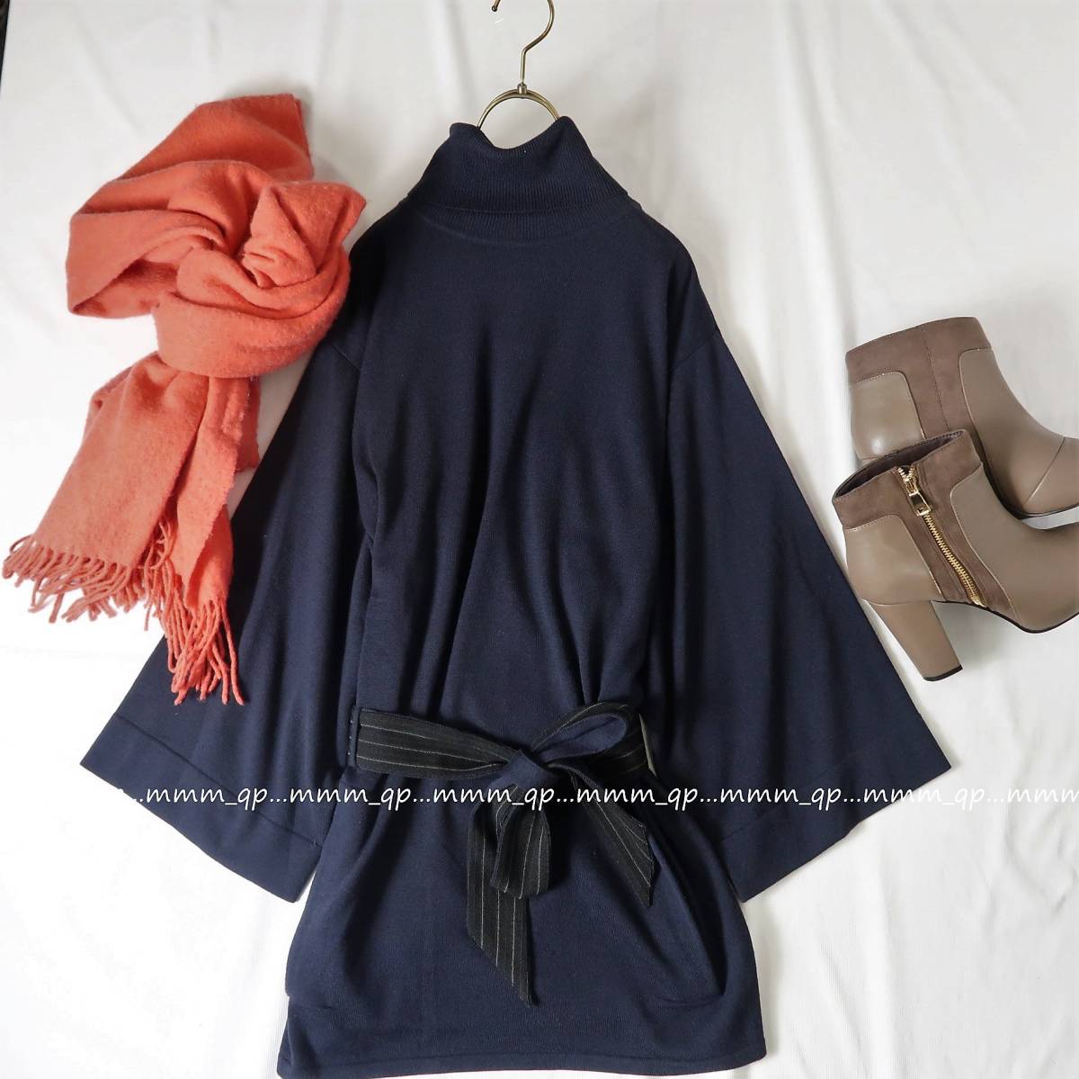 お買い得，大人気 セオリー Theory 毛100% ウエストマーク タートルネック ロングニット 2サイズ E-M 6138(セーター)｜売買されたオークション情報、yahooの商品情報をアーカイブ公開 - オークファン 女性用