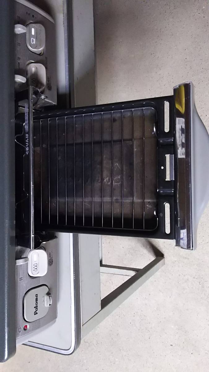 パロマ ガステーブル IC-E600CP LPガス用 プロパンガス用 中古 現状_3