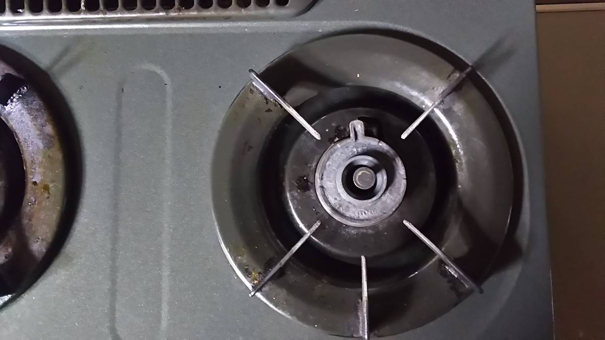 パロマ ガステーブル IC-E600CP LPガス用 プロパンガス用 中古 現状_5