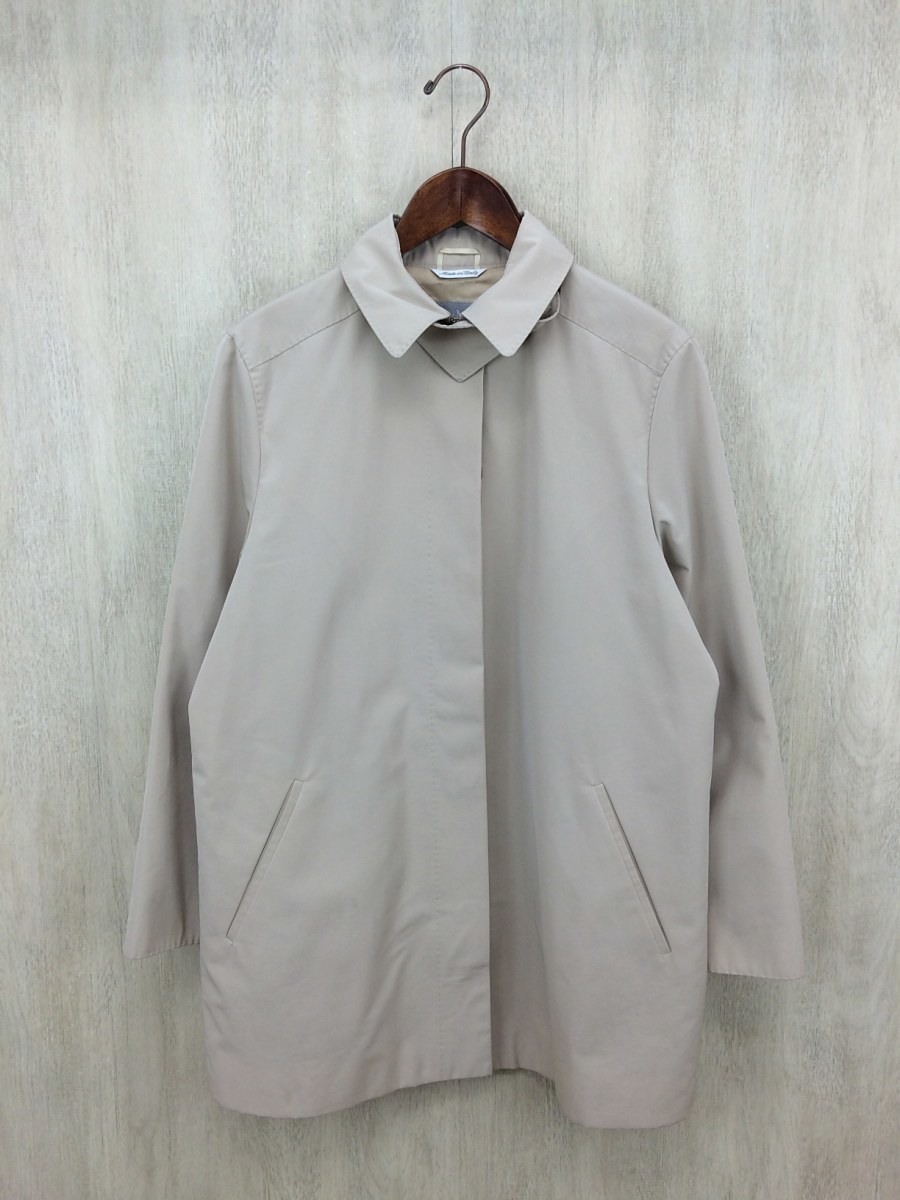 専用です。 MAX MARA◇ステンカラーコート/42/コットン/BEG/ベージュ/73136