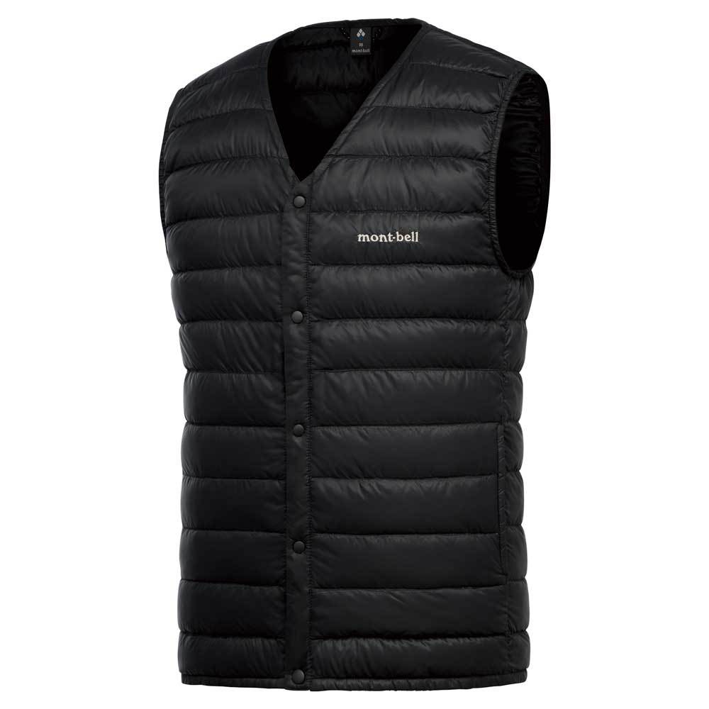モンベル　スペリオダウンVネックベスト Men's　ブラック　Lサイズ　品番#1101577　定価9612円