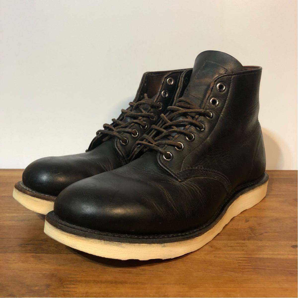 レッドウィング 9111 US8.5 Dワイズ REDWING 6ROUND-TOE COPPER ROUGH 