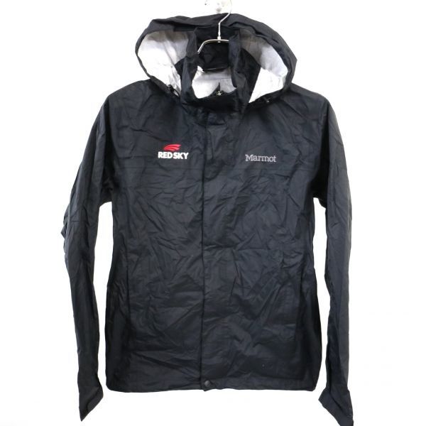  Marmot マーモット ナイロンパーカー REDSKY 黒 S 古着 G5848(男性用)｜売買されたオークション情報、yahooの商品情報をアーカイブ公開 - オークファン 男性用