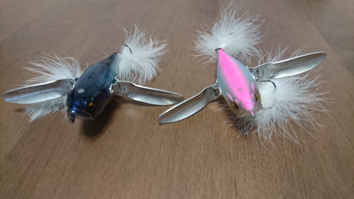 レイドジャパン ダッジ クリスタルオイカワ ピンクトリック 廃盤カラー 金森隆志