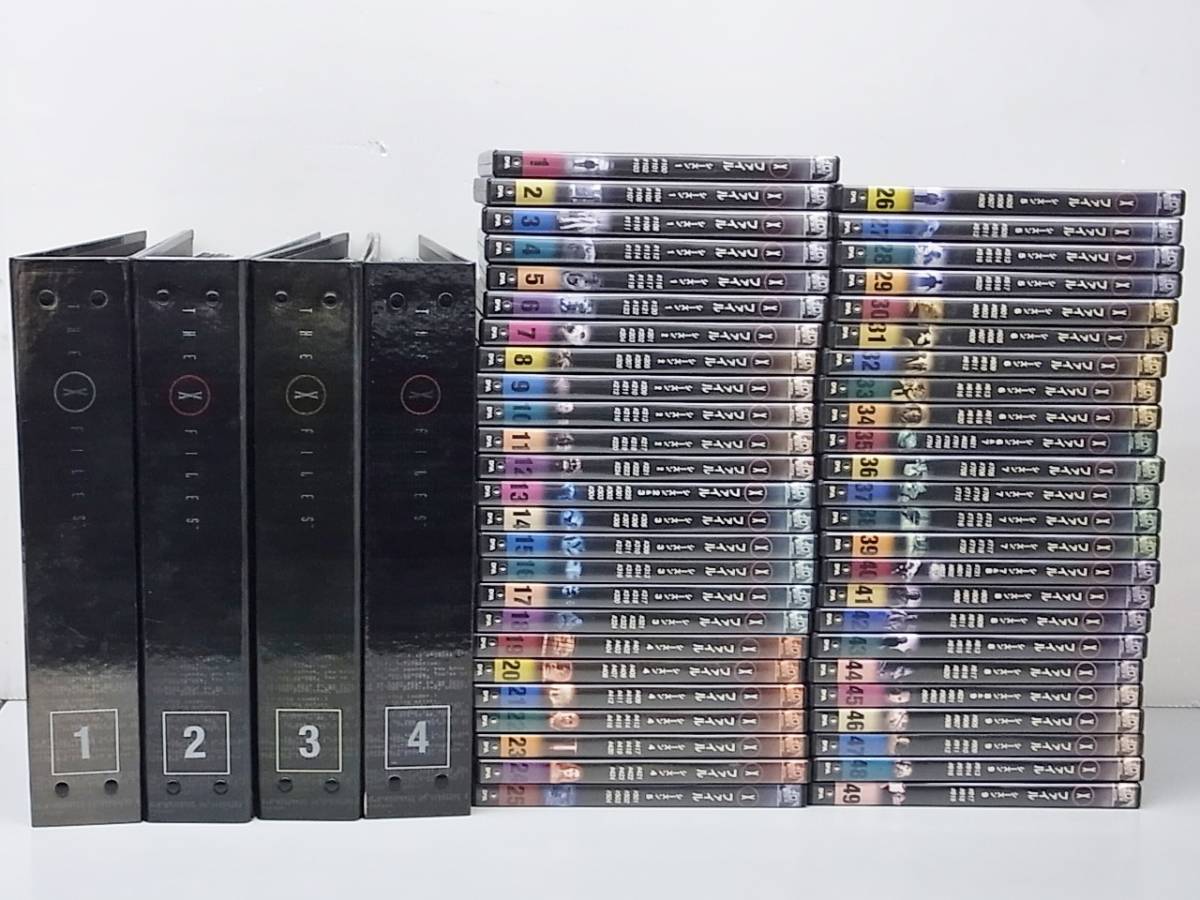 5AS2 DVD Xファイル DVDコレクション 全49巻セット バインダー4冊付
