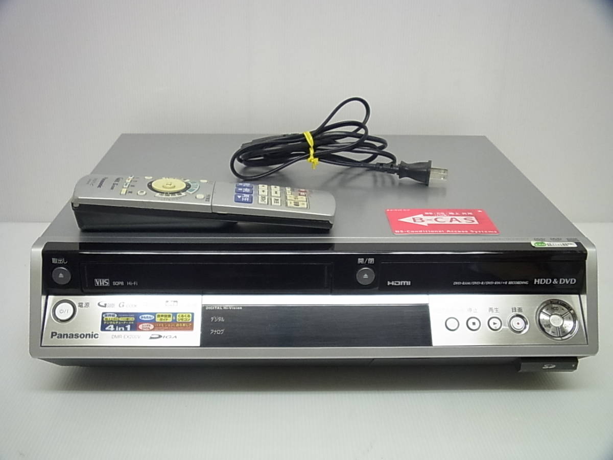 パナソニック HDD/VHS/DVDレコーダー ビデオ一体型 250GB DMR-EX200V 