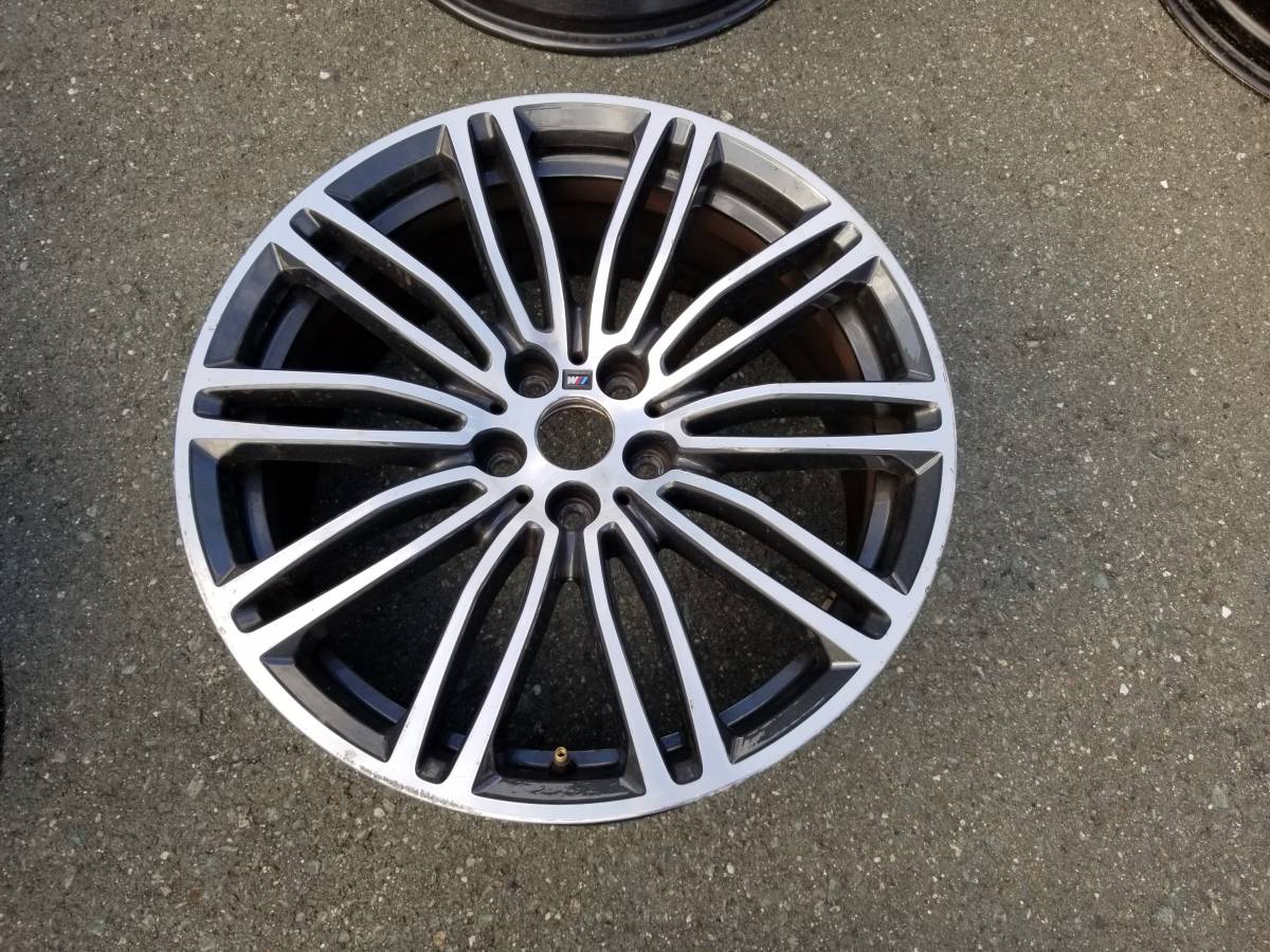 BMW G30 G31 5シリーズ 純正 Mスポーツ ホイール リア用 1本 5H-112 19