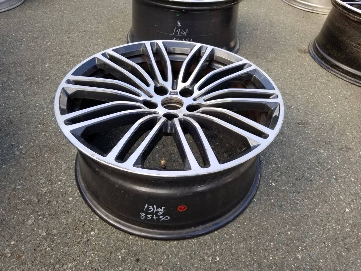 BMW G30 G31 5シリーズ 純正 Mスポーツ ホイール リア用 1本 5H-112 19