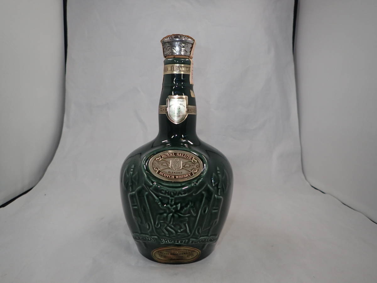 未開栓 Old Parr オールドパー 500周年記念 720ml 青陶器ボトル1427g 