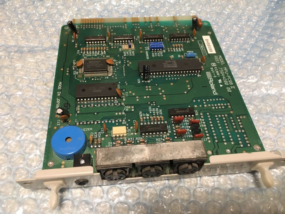 Roland MPU-PC98 MIDI S-MPU⁄PC Cバス用MIDIインターフェースボード