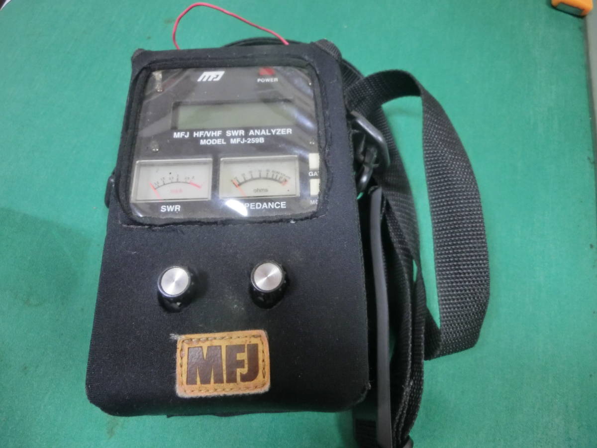 MFJ-259B アンテナアナライザー MFJ HF⁄VHF SWR計 1.8MHz〜170MHz - 取説・