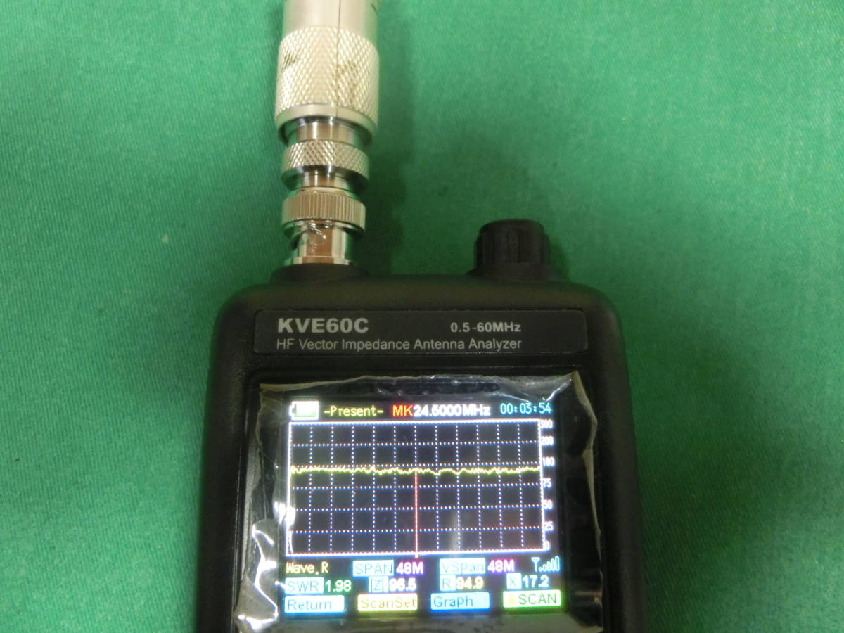 MFJ-259B アンテナアナライザー MFJ HF⁄VHF SWR計 1.8MHz〜170MHz - 取説・