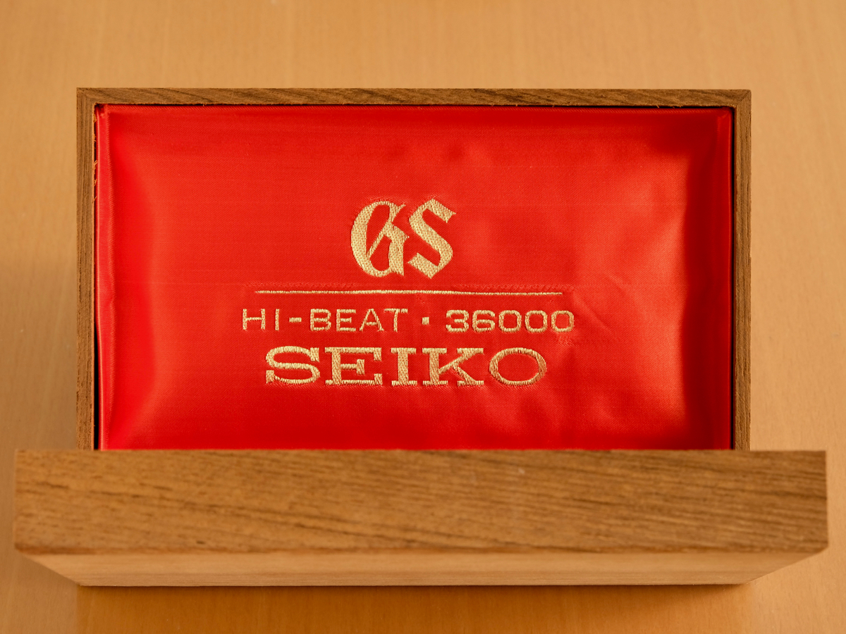 SEIKO GS HI-BEAT 36000 木製ケース 希少 グランドセイコー SEIKO GS