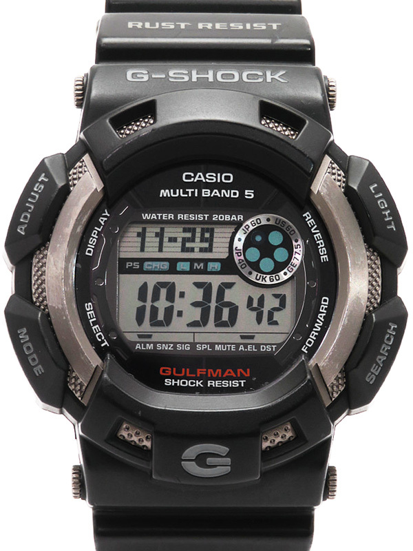 中古 【CASIO】【G-SHOCK】カシオ『Gショック ガルフマン』GW-9100-1
