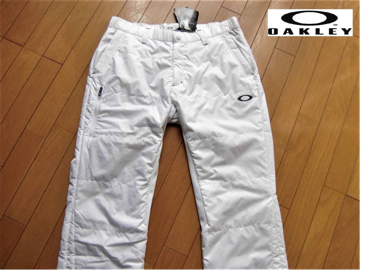 新品OAKLEY●防風・保温/Bark Aerial Puff パンツ●WT/M