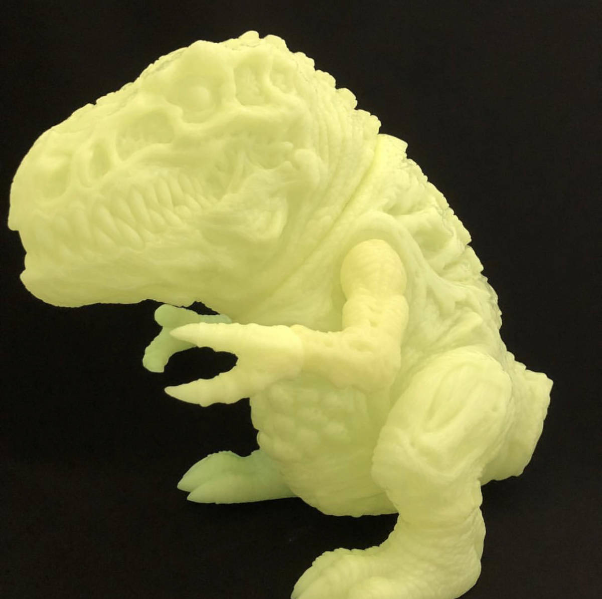 LULUBELL TOYS JAMES GROMAN ROTTEN REXX ロッテンレックス 蓄光成型 