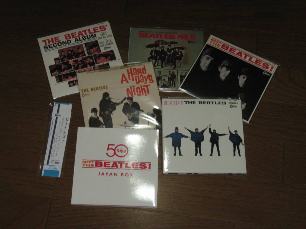 初回生産限定盤！ザ ビートルズ・5CD・「ミート・ザ・ビートルズ JAPAN